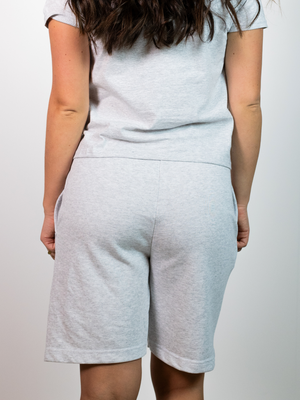 FRUIT SWEAT SHORTS - GRAY
