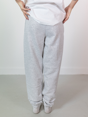 FRUIT SWEATPANTS W/ ELA - GRAY