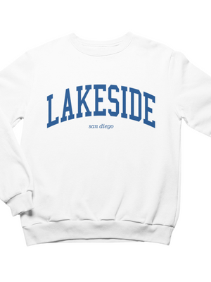 LAKESIDE SWEATSHIRT - WHITE 