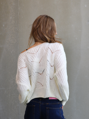 ALBERTHE KNITTING - WHITE