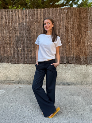 BELLA SUIT PANTS - NAVY