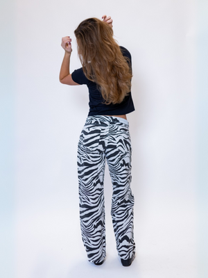 ESTHER JEANS - ZEBRA