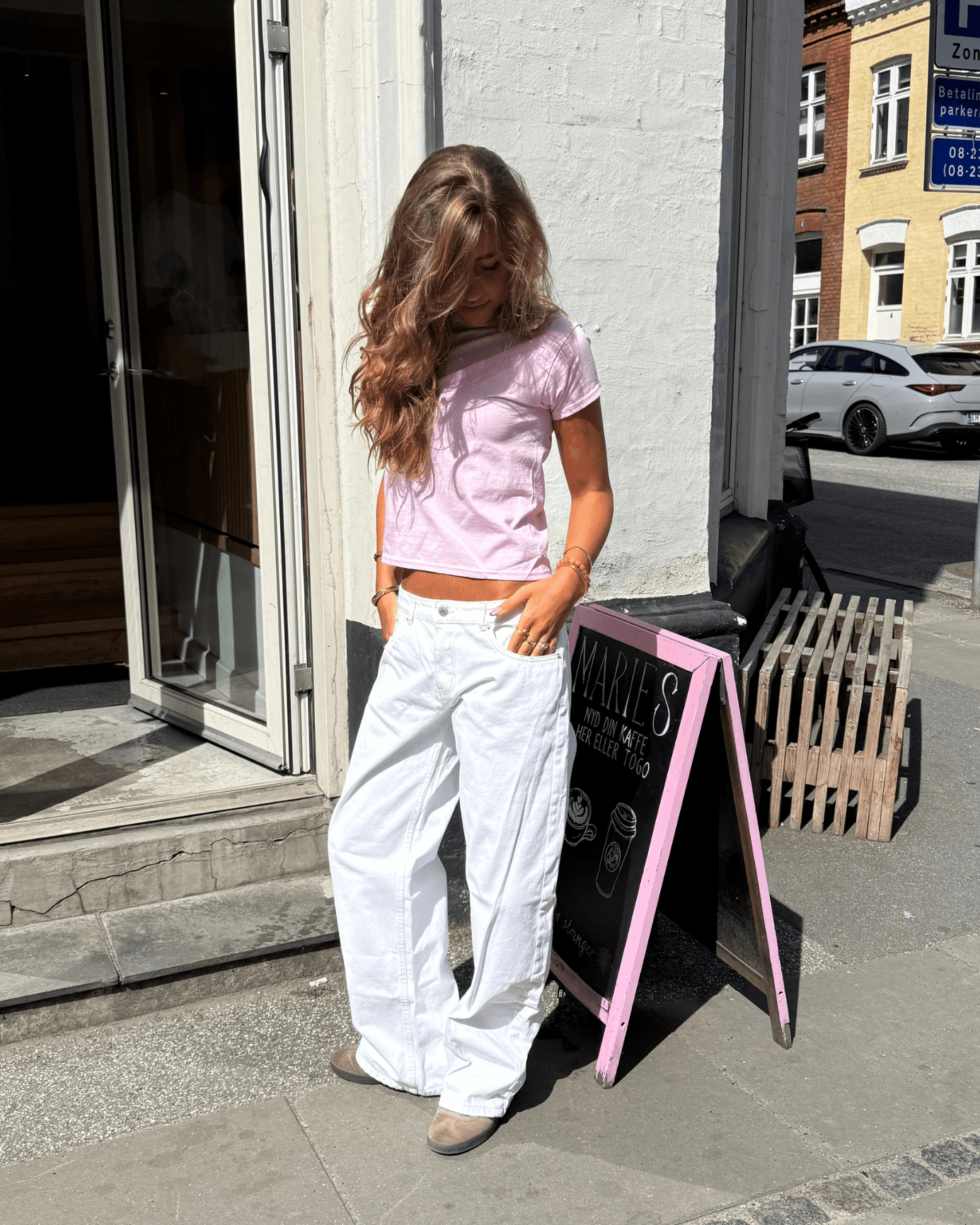 ESTHER JEANS - WHITE