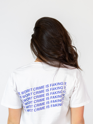 WORST CRIME TEE (back print)