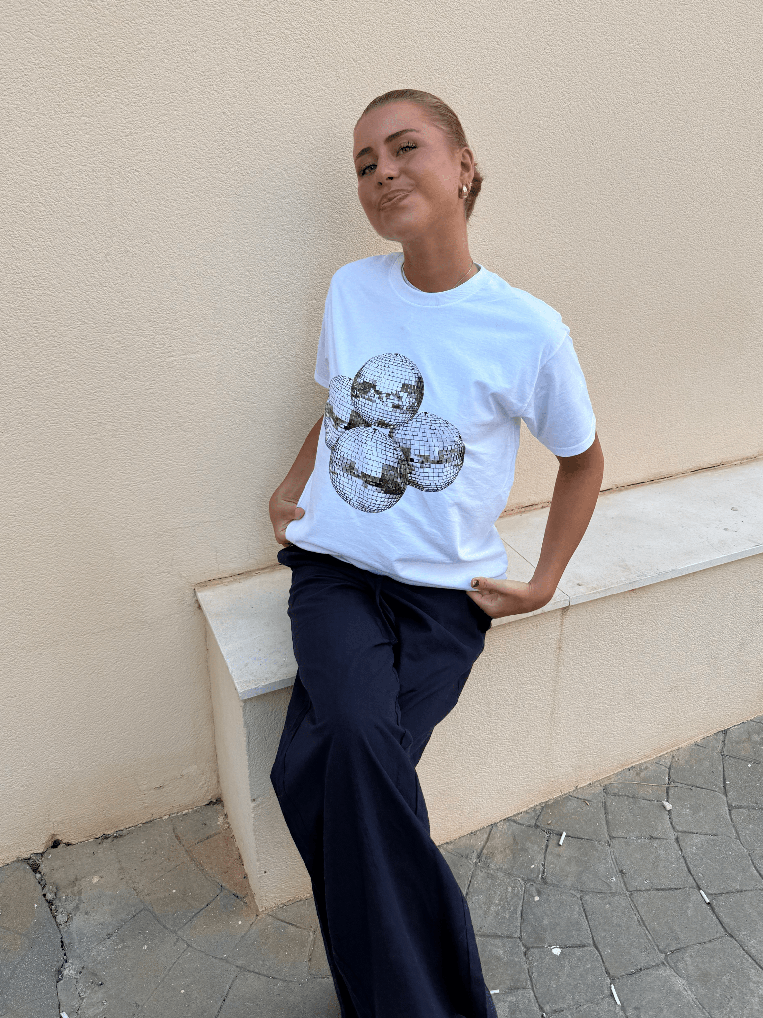 LAKESIDE TEE - WHITE