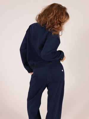 OVERSIZED SWEATSHIRT - NAVY