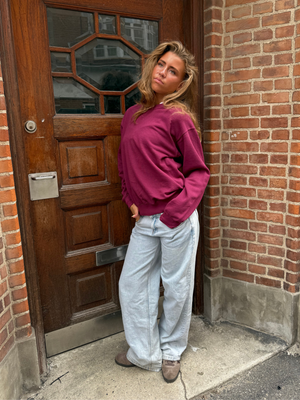 FRUIT SWEATSHIRT - BORDEAUX