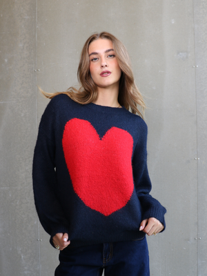 HEART STRIK - NAVY