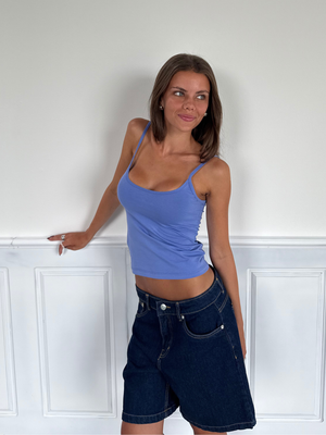 NADIA TANK TOP - LIGHT GREEN+LAVENDER (2-pack)