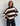 ELSIE STRIPE KNIT - BROWN/OFFWHITE