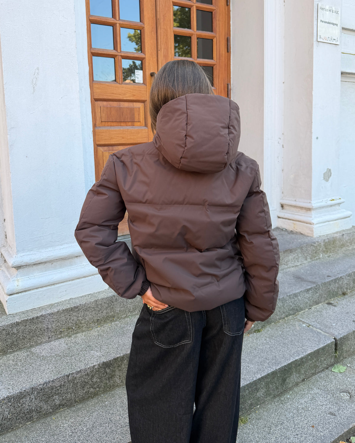 ALMA DOWN JACKET i brown – billede 7