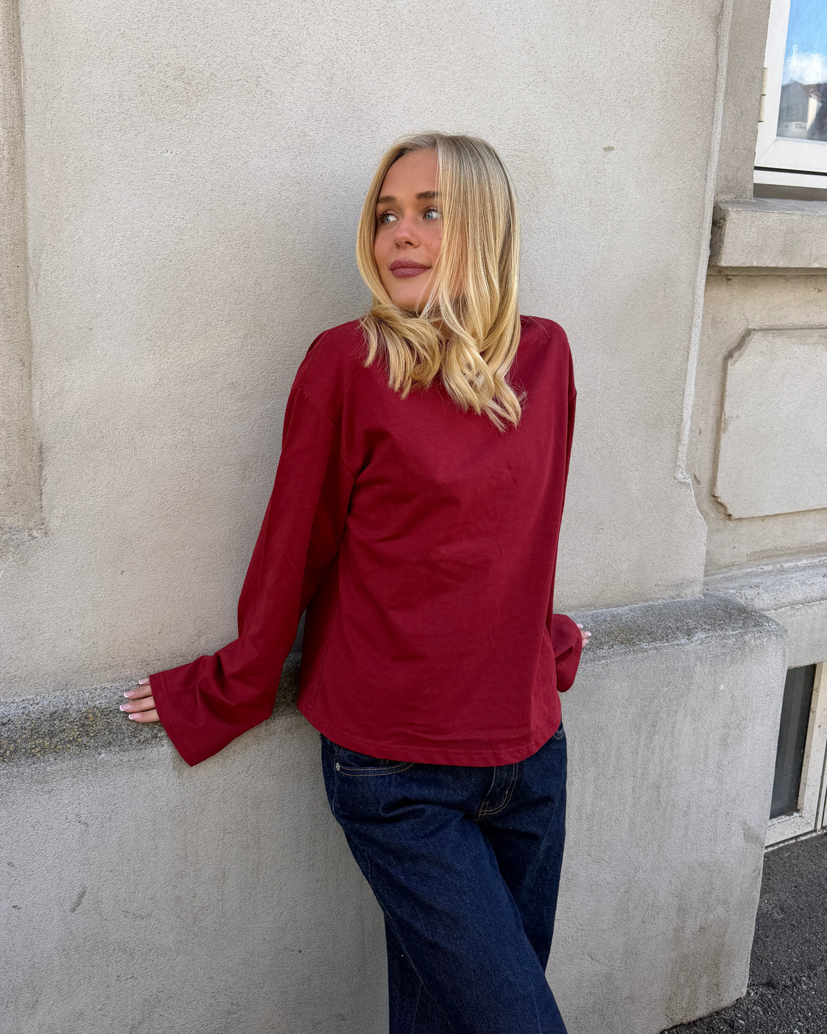 MYNTE TEE - BORDEAUX