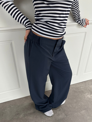 BELLA SUIT PANT NEW - NAVY