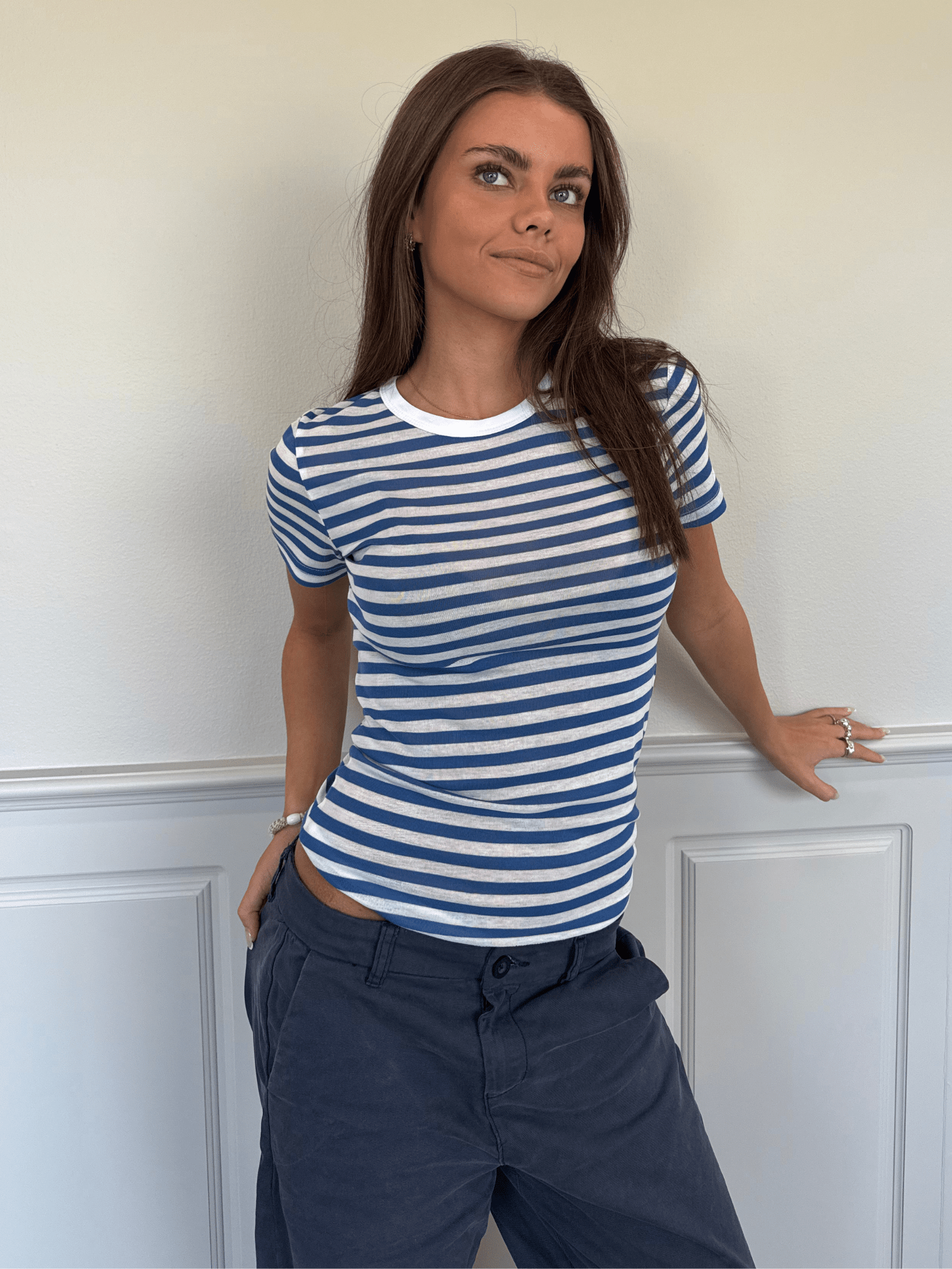 EBBA T-SHIRT - BLUE