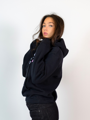 BEST BRUNETTE HOODIE - BLACK