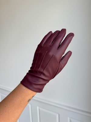 CELLIE GLOVES (mobile friendly) - TAWNY PORT