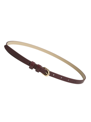 KILLAS 3-PACK SLIM JEANS BELT - BLACK-MORREL-WINE