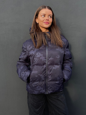 ISA PUFFER JACKET - BLACK