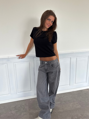 ESTHER JEANS - DARK GREY