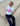 PLANET DISCO (pink) UNISEX T-SHIRT - HVID