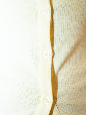 CARRIE CARDIGAN - BUTTER YELLOW