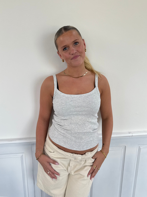 MAY TANK TOP - LIGHT GREY