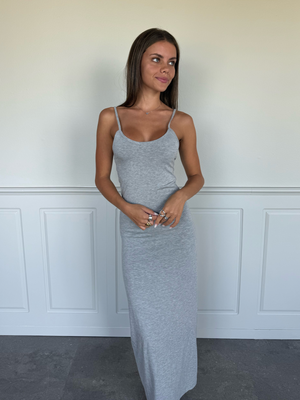 MARIE DRESS - LT GREY