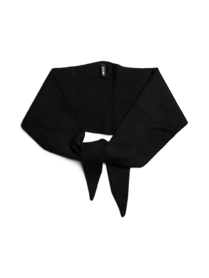 KOMMA TRIANGLE SCARF - BLACK