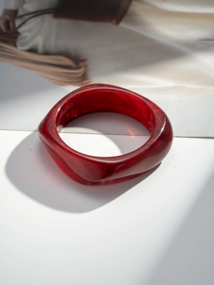 3-PACK BRACELETS - OFFWHITE/WINE/GREEN