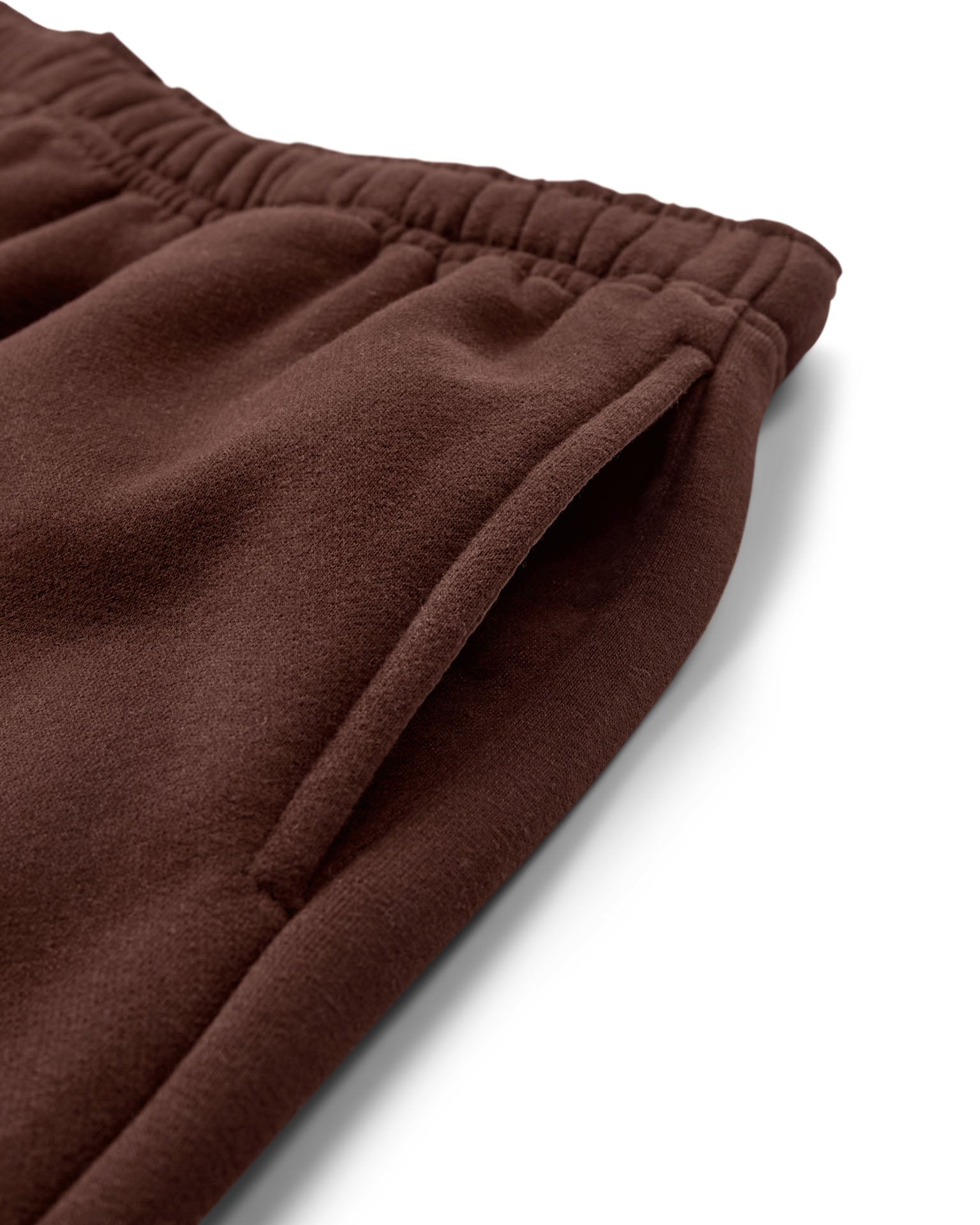 BAGGY SWEATPANTS - BROWN