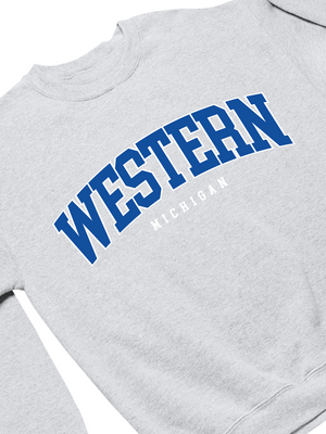 WESTERN MICHIGAN SWEAT - GRAY