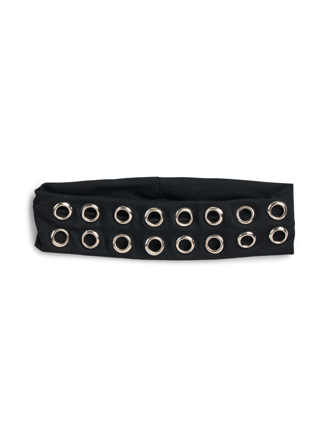 OLINE HAIRBAND WITH STUDS - BLACK