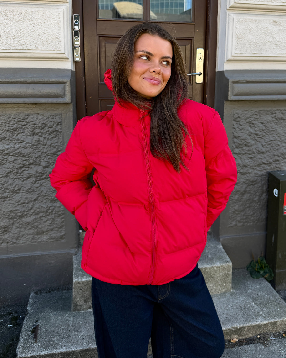 ALMA DOWN JACKET i red – billede 7