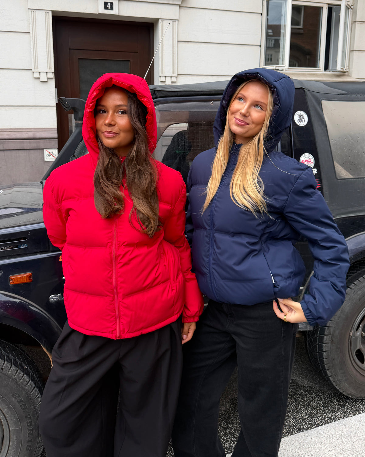 ALMA DOWN JACKET i red – billede 3