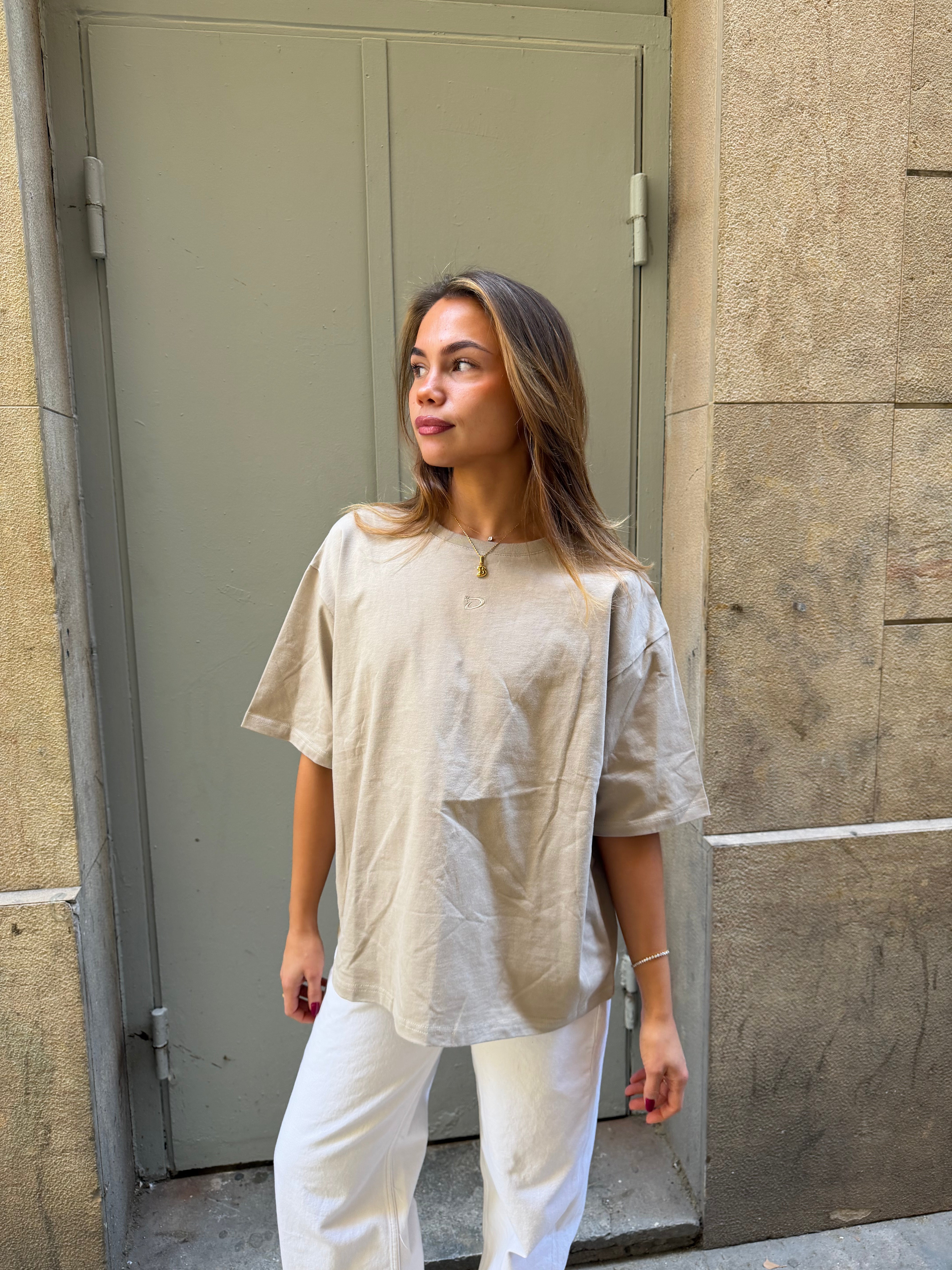 SARA SATIN LACE TOP - CREME