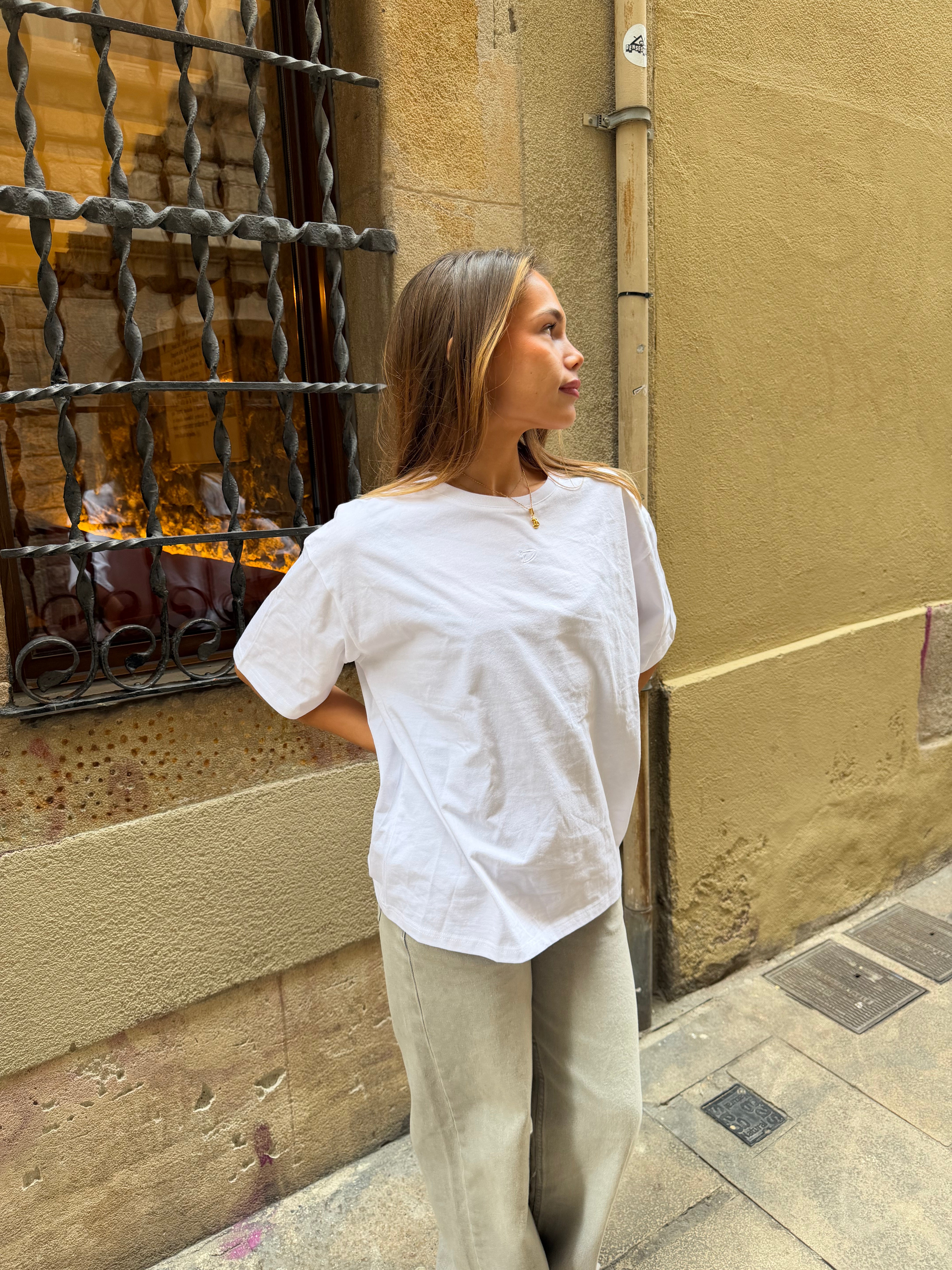 SARA SATIN LACE TOP - CREME