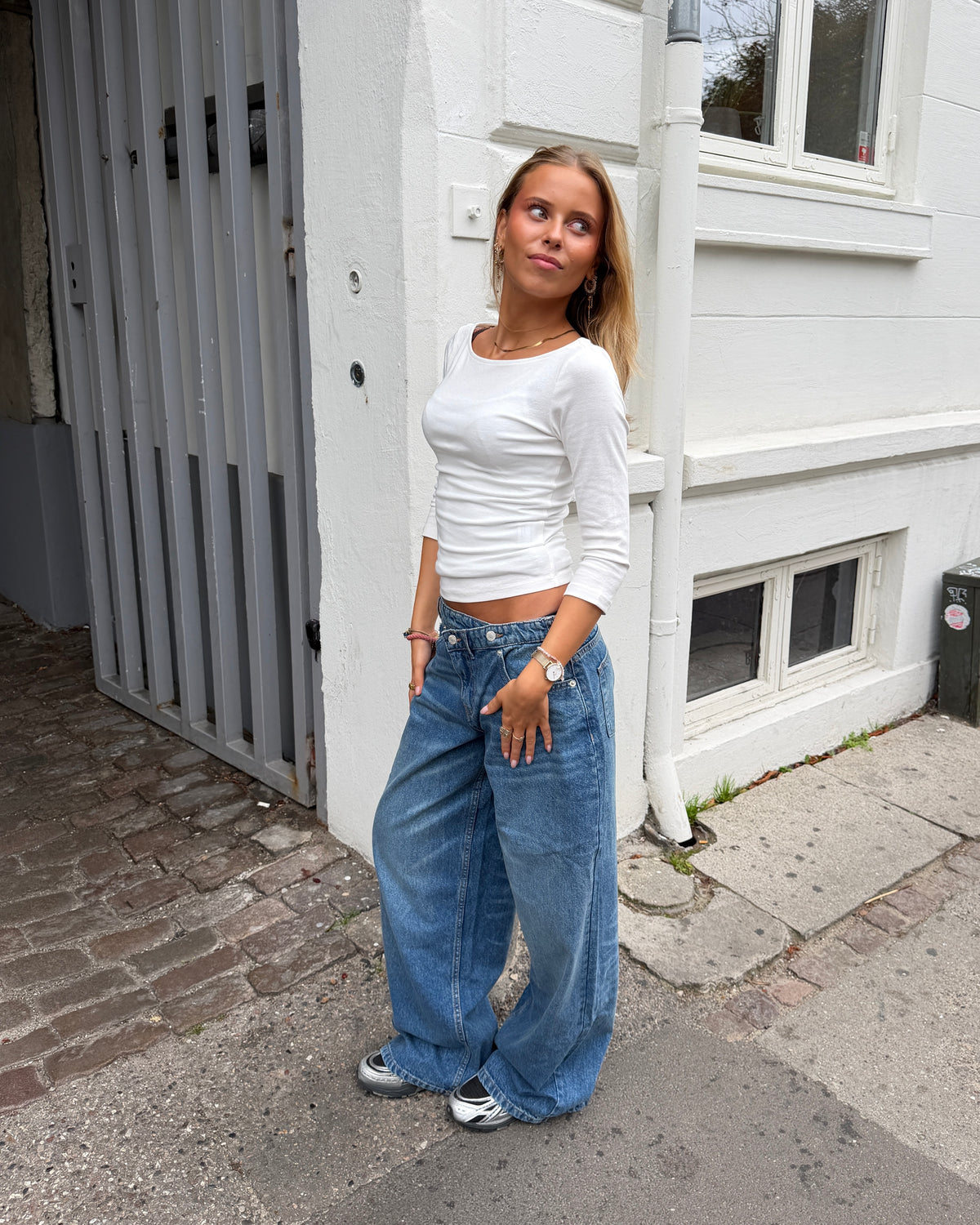 JOSEFINE JEANS - MID BLUE - Dinvintageshop
