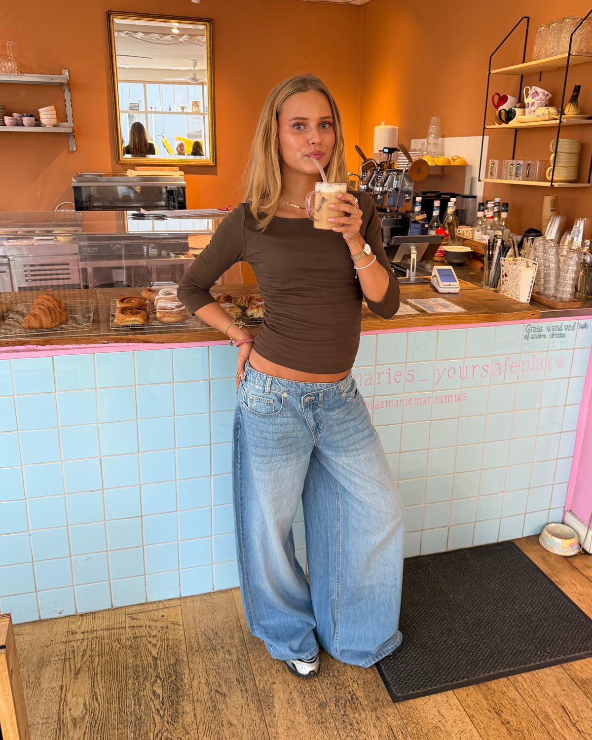 JOSEFINE JEANS - LIGHT BLUE - Dinvintageshop