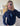 SHELLY (blue) HOODIE - NAVY
