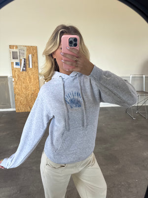SHELLY (blue) HOODIE - NAVY