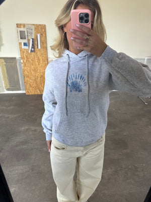 SHELLY (blue) HOODIE - NAVY