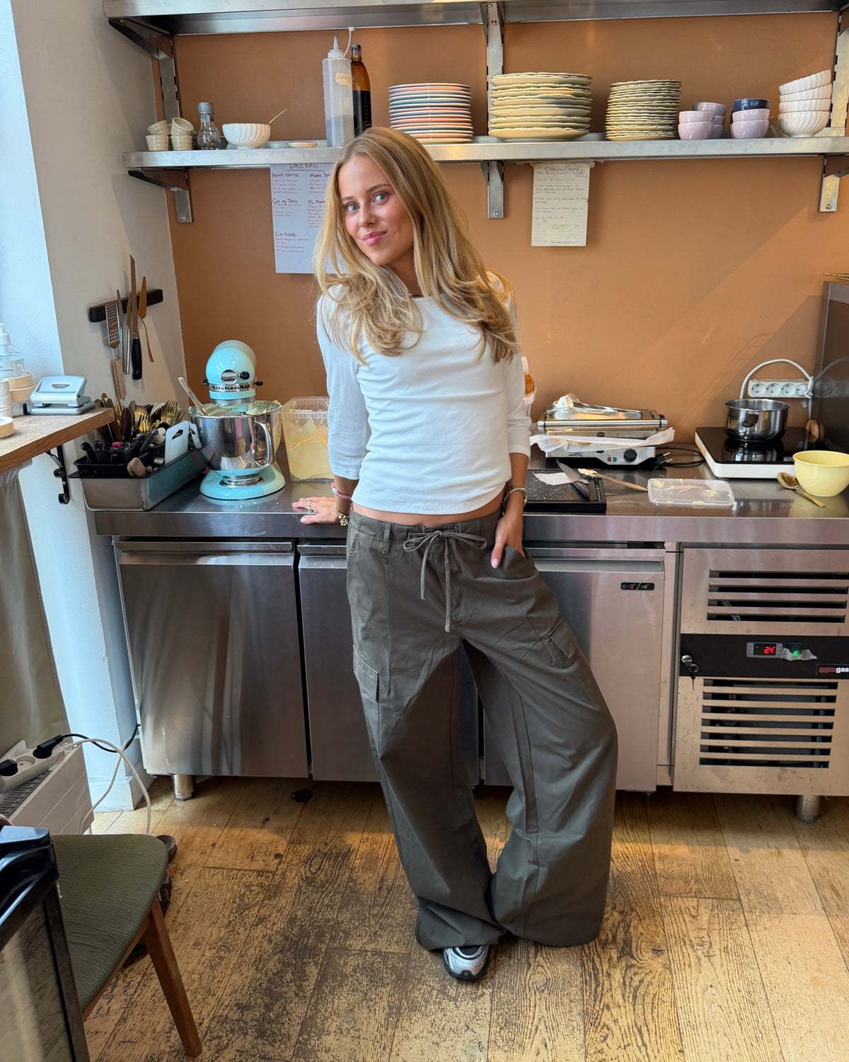 ELLA PANTS - GREEN