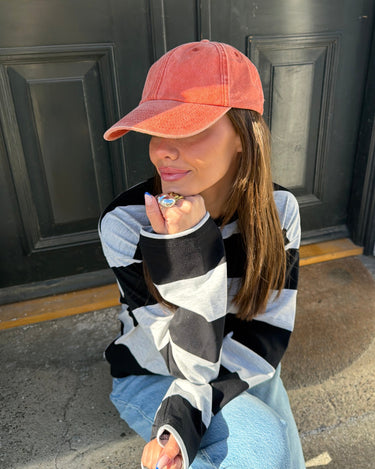 PERFECT CAP - VINTAGE ORANGE - fra Dinvintageshop