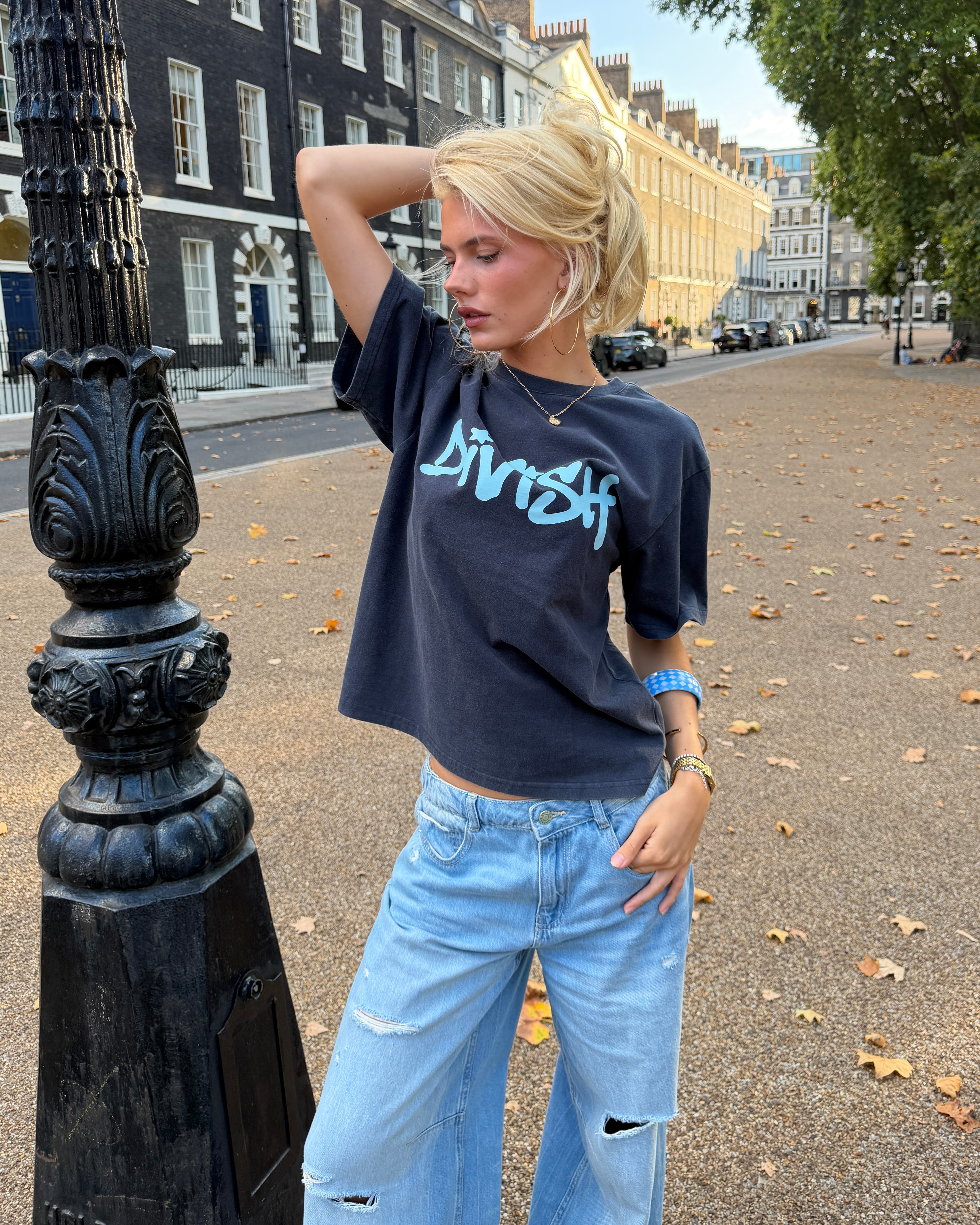 DUA TEE SHORT-SLEEVED - NAVY