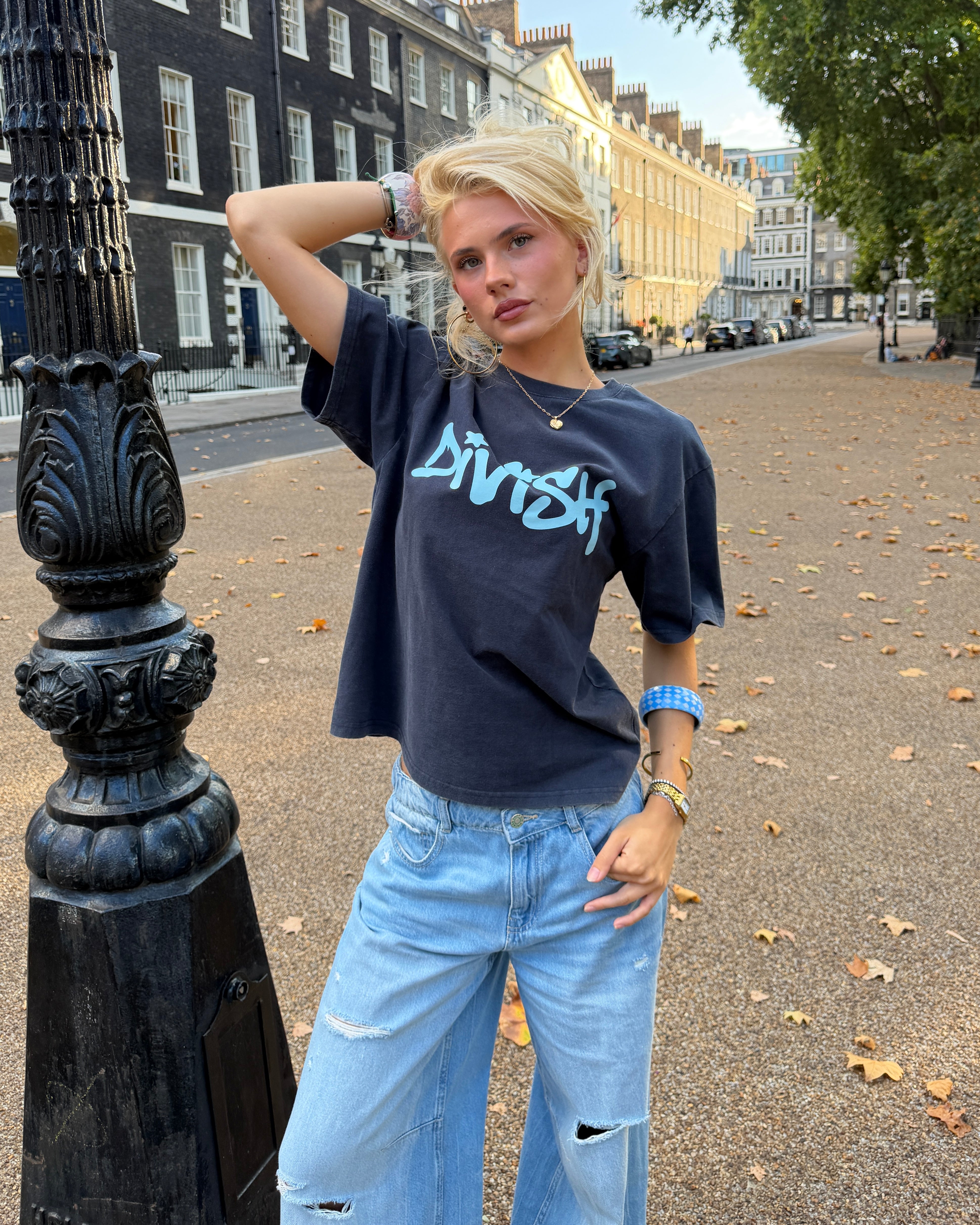 DUA TEE SHORT-SLEEVED - NAVY