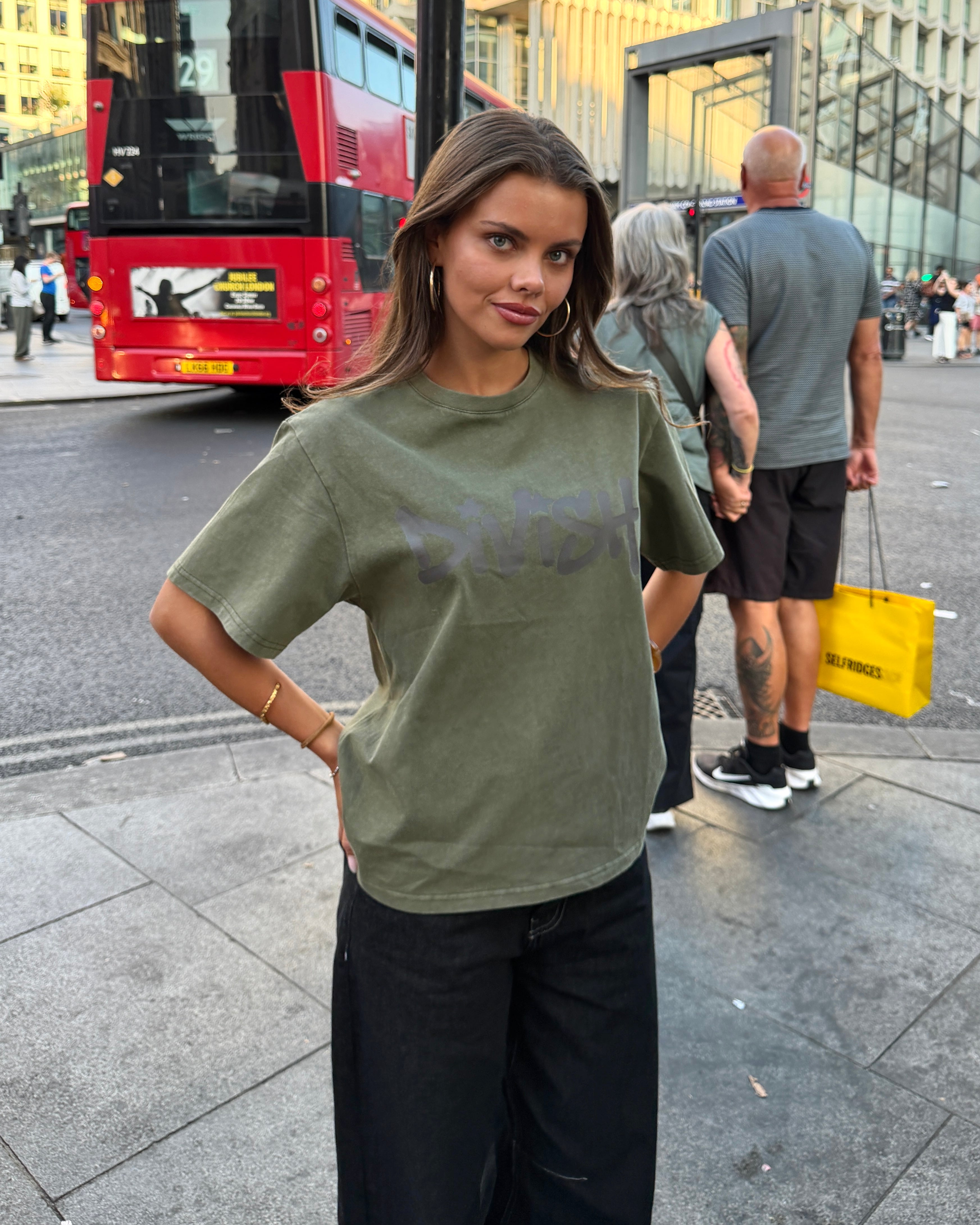 DUA TEE SHORT-SLEEVED - OLIVE