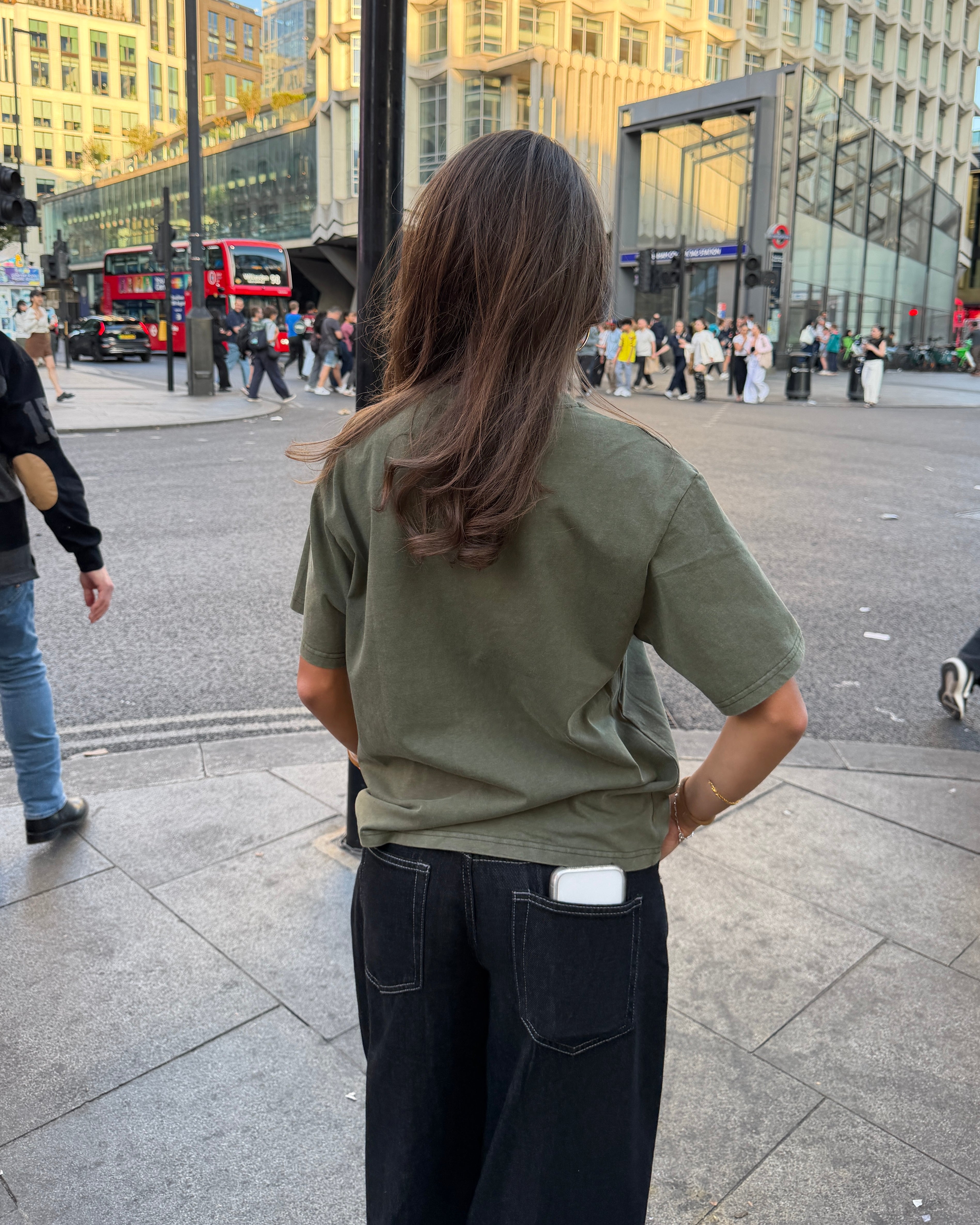 DUA TEE SHORT-SLEEVED - OLIVE