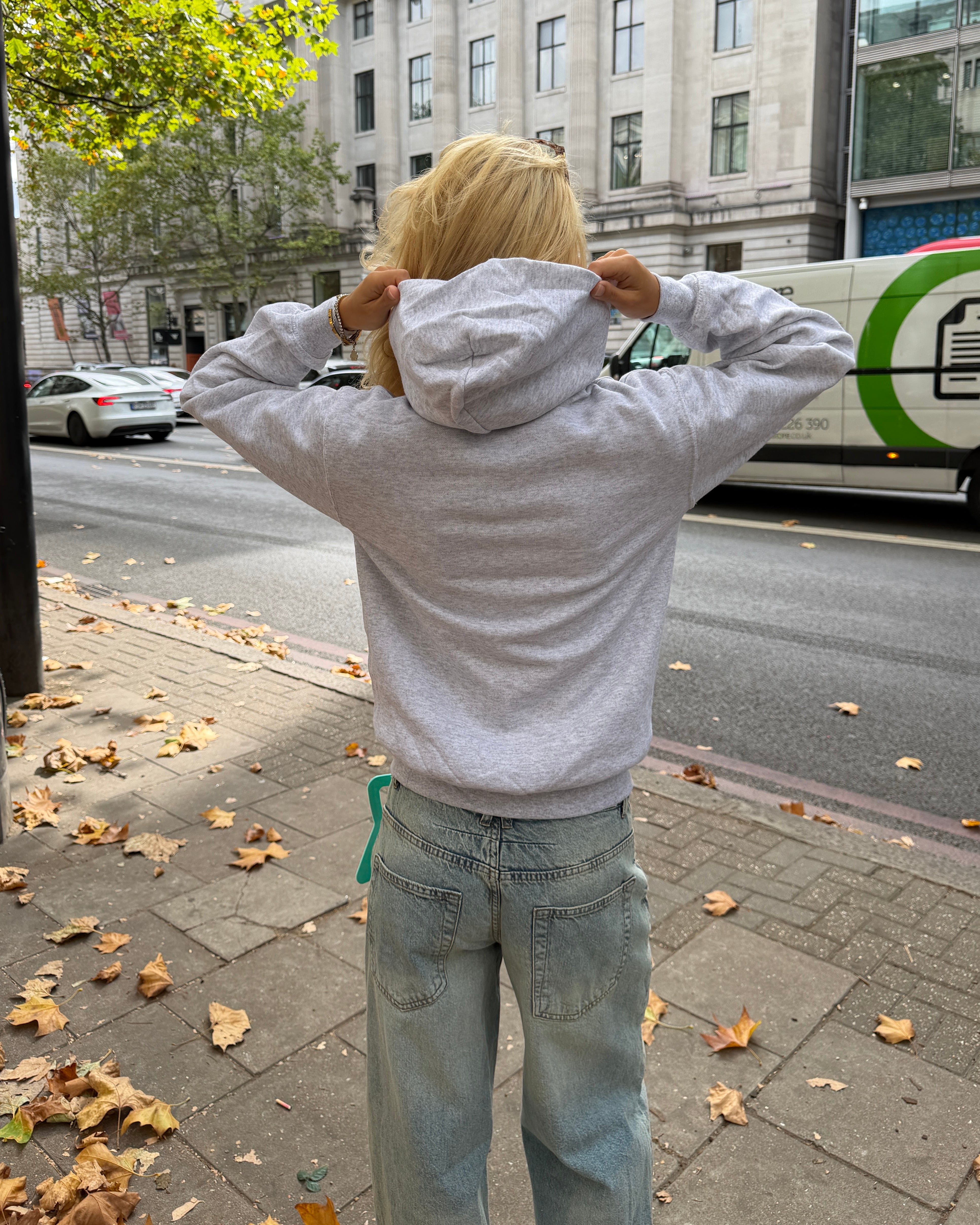 DEA HOODIE - LIGHT GREY