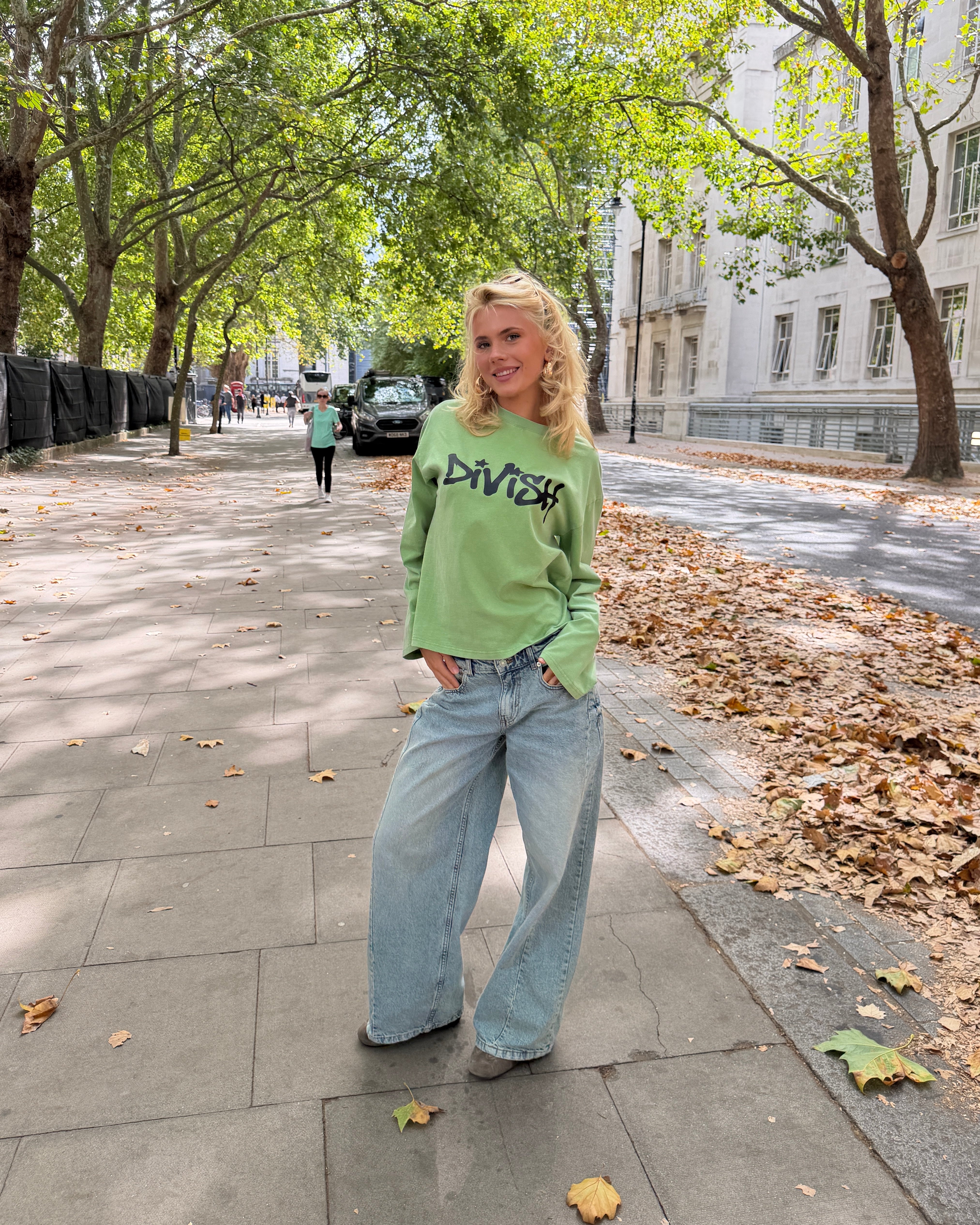 DUA LONG-SLEEVE TEE - GREEN