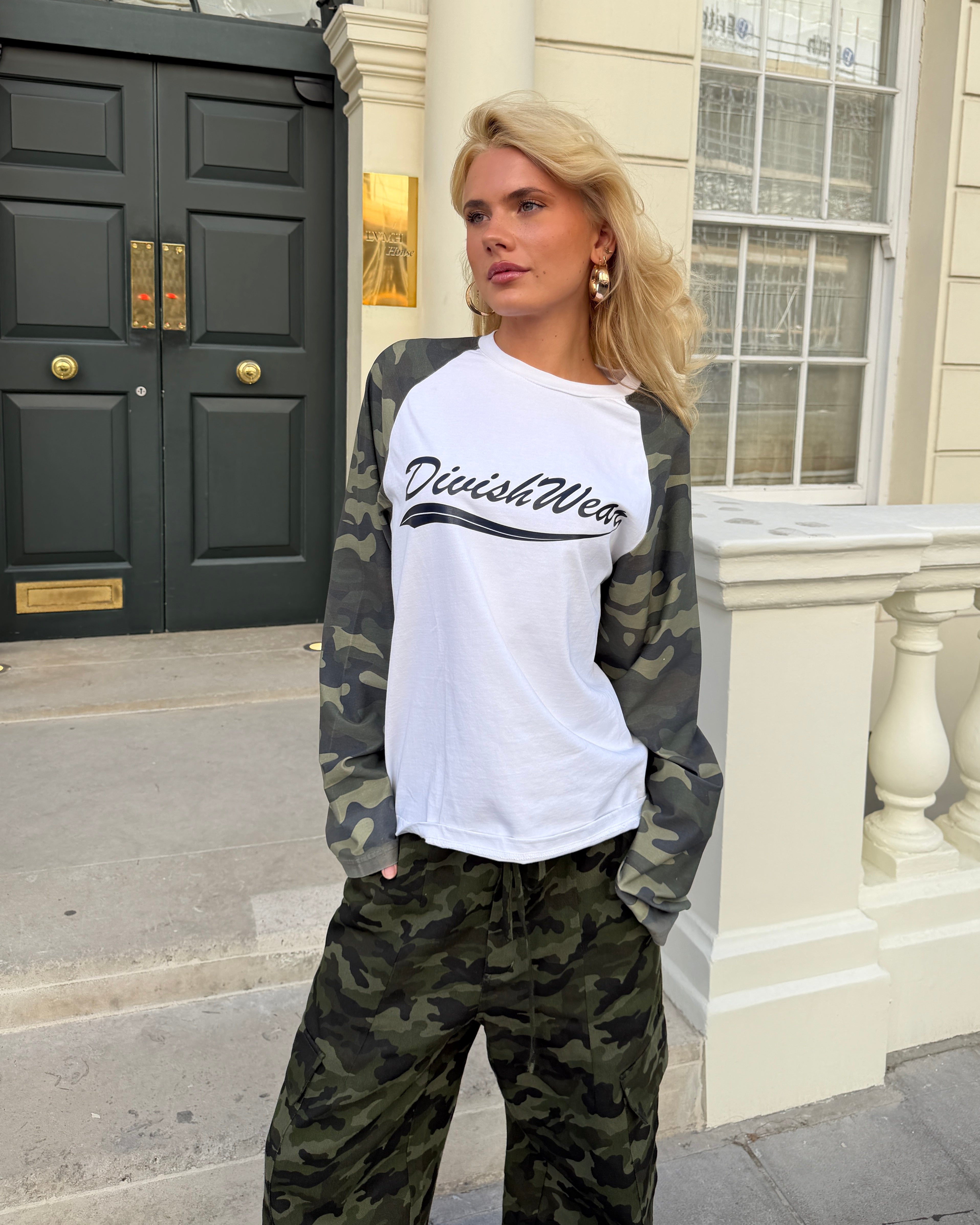 DAHLIA TEE - CAMO
